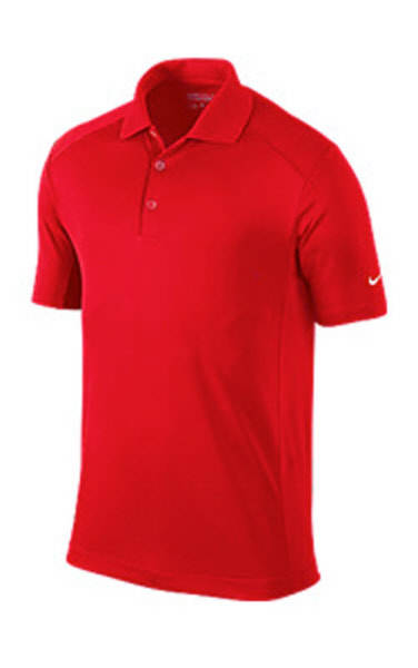 nike golf red polo
